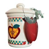 Amazing Grouping of Apple Kitchenware Decor