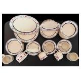 Tienshan Stoneware Hearts "Country Morning"