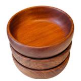 Beautiful Vintage Brazilian Wood Salad Set