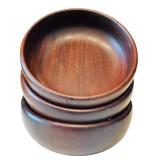 Beautiful Vintage Brazilian Wood Salad Set