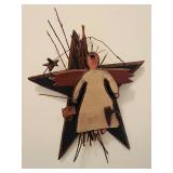 Adorable Wood Angel Decorative Wall Hangings