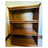 Vintage Three Section Barrister Cabinet / Bookcase