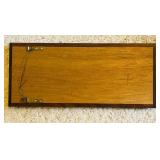 Lovely Ceramic Wall Art with Embossed Tree Design