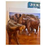 African Souvenir Treasures including Hand Carved Animals, Informational Books, Candle Holders and More!