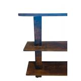 Wooden Bookshelf for Study Room and Living Room, Open Wooden Shelf Organizer for Home Decor or Books