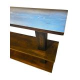 Wooden Bookshelf for Study Room and Living Room, Open Wooden Shelf Organizer for Home Decor or Books