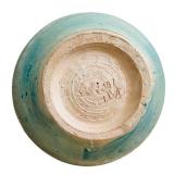 Collection of Pottery Including Ruby Red Vase, Kashan Turquoise Glazed pottery Bowl and More!