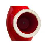 Collection of Pottery Including Ruby Red Vase, Kashan Turquoise Glazed pottery Bowl and More!