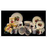 Apple Themed Kitchenware by "Totally Today" Casuals China Pearl