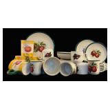 Apple Themed Kitchenware by "Totally Today" Casuals China Pearl