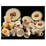 Apple Themed Kitchenware by "Totally Today" Casuals China Pearl