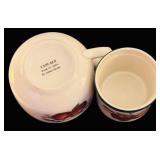 Apple Themed Kitchenware by "Totally Today" Casuals China Pearl