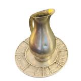 Vintage Lovely Pewter Items including "Give Us This Day Our Daily Bread" and More