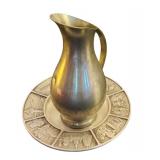 Vintage Lovely Pewter Items including "Give Us This Day Our Daily Bread" and More