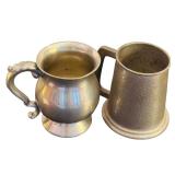 Vintage Lovely Pewter Items including "Give Us This Day Our Daily Bread" and More