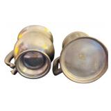 Vintage Lovely Pewter Items including "Give Us This Day Our Daily Bread" and More