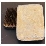 Grouping of Glass and Metal Floral Frogs