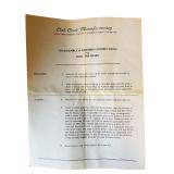 Vintage Oak Roll Top Desk by Oak Crest Manufacturing with Brass Hardware