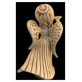 Beautiful Vintage "Book" Box with Cardinal and Porcelain by Phyd Angel