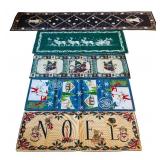 Christmas Variety of Runners with Angels, Reindeer, Let It Snow and More