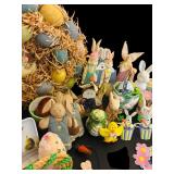 Adorable Easter Bunnies and Additional Decor