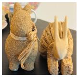 Unique Vintage Easter Bunny Decor