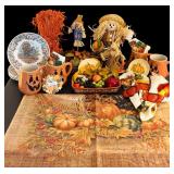 Ready for Fall Decor / Napkins, Baskets, Faux Fruit, Signs and More