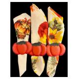 Ready for Fall Decor / Napkins, Baskets, Faux Fruit, Signs and More