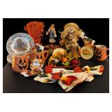 Ready for Fall Decor / Napkins, Baskets, Faux Fruit, Signs and More