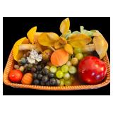Ready for Fall Decor / Napkins, Baskets, Faux Fruit, Signs and More