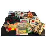 Large Variety of Decorative Apple Themed Items