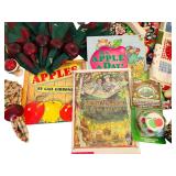 Large Variety of Decorative Apple Themed Items