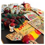 Large Variety of Decorative Apple Themed Items