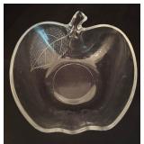 Vintage Apple Motif Glass Plates and Bowls