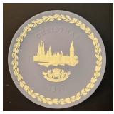 Vintage Wedgwood Jasperware Christmas Plates from 1971, 1973 and 1974