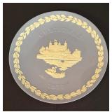 Vintage Wedgwood Jasperware Christmas Plates from 1971, 1973 and 1974