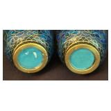 Beautiful Cloisonné Ware Vases