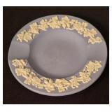 Two Wedgwood Embossed Queensware Ashtrays