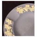 Two Wedgwood Embossed Queensware Ashtrays