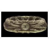 Three Anchor Hocking Relish Dishes / Banana Split Dishes