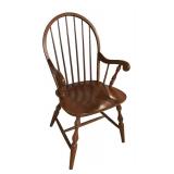 Vintage Wooden Table with Four Charming Chairs