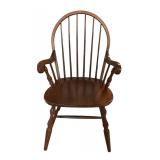 Vintage Wooden Table with Four Charming Chairs