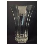 Vintage Crystal and Clear Glass Vases and Covered Candy Dish