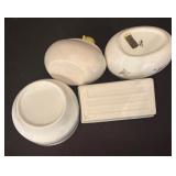 Four Pretty Porcelain Trinket Boxes by Hummel, Enesco and More!