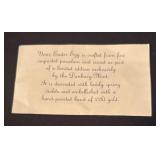 The First Danbury Mint Porcelain Easter Egg Trinket Box