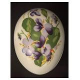 The First Danbury Mint Porcelain Easter Egg Trinket Box