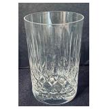 Set of Six Waterford Crystal Lismore Flat Tumbler Glasses