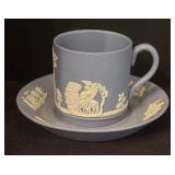 Wedgwood Jasperware Demitasse Cups with Saucers