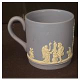 Wedgwood Jasperware Demitasse Cups with Saucers