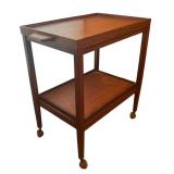 Vintage Mid Century Cart with Removable Trays